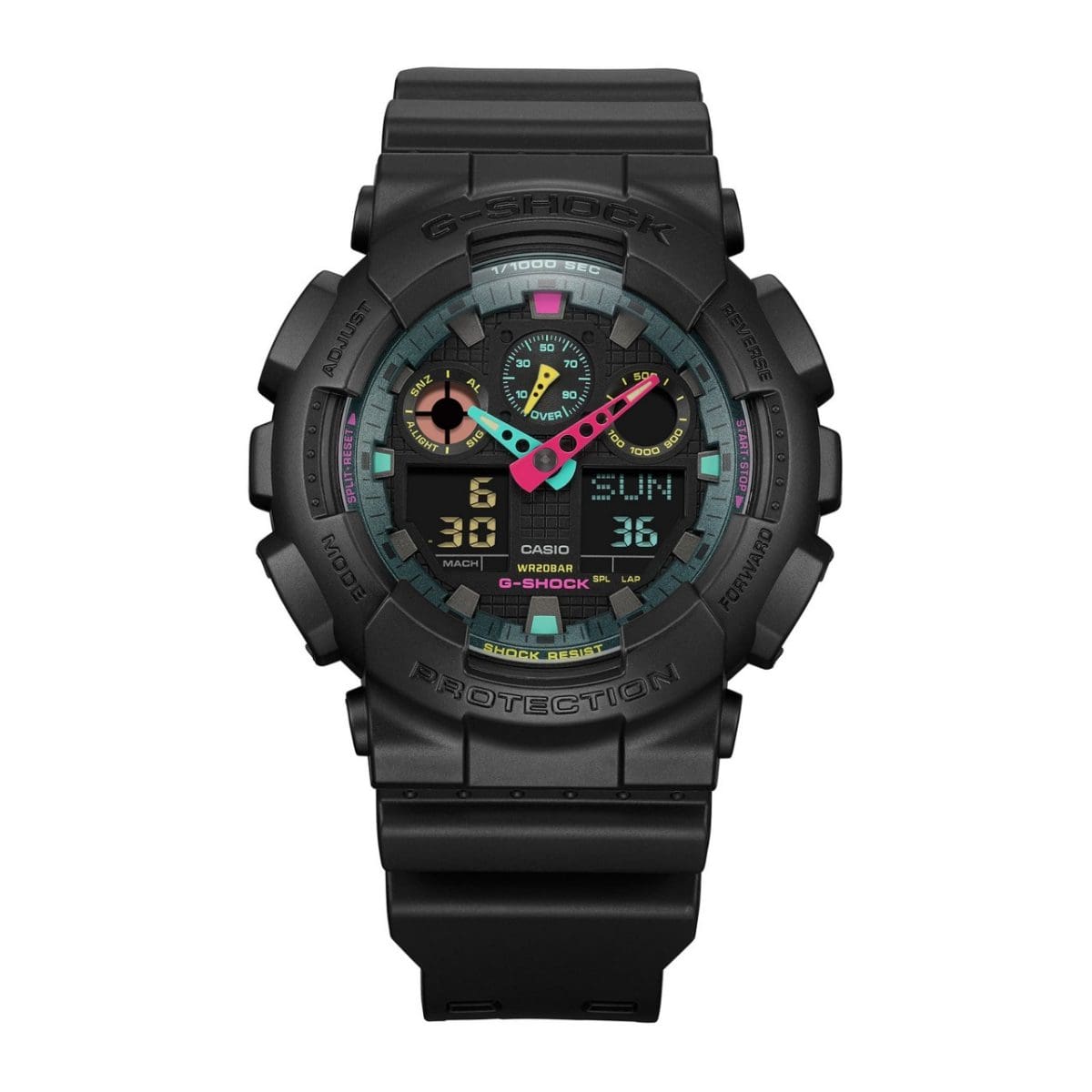 G Shock Analog Digital GA 100 Series Quartz Men s Watch GA100MF 1A